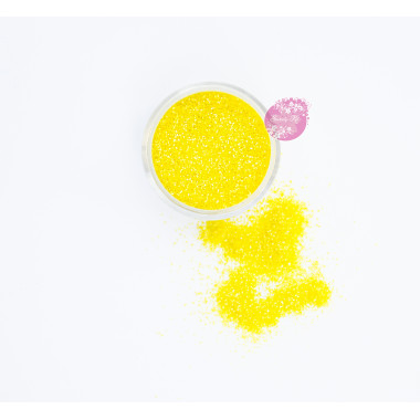 Блестки пищевые Sweety Kit, Желтый 0,5-1 мм.